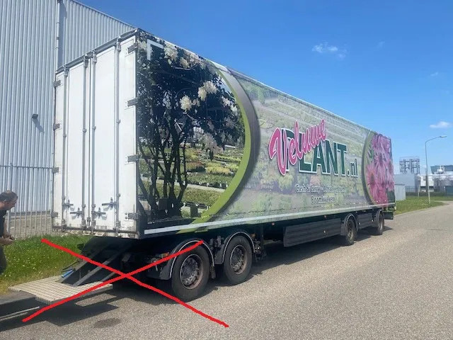 Vogelzang mega bloemenplanten oplegger gestuurd, doorlading en achterdeuren en laadklep , 280 hoog inw - סמיטריילר בתיבה סגורה: תמונה 1 Vogelzang mega bloemenplanten oplegger gestuurd, doorlading en achterdeuren en laadklep , 280 hoog inw - סמיטריילר בתיבה סגורה: תמונה 1