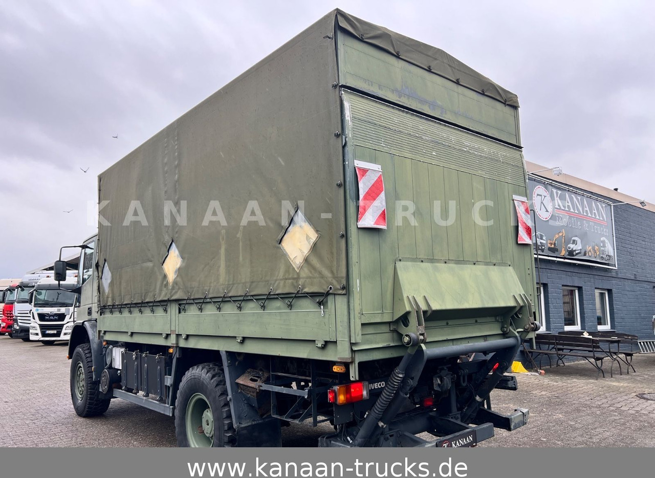 Iveco 140 E240 Eurocargo 4x4 Miltär Camper Expedition - משאית וילונות צד: תמונה 3 Iveco 140 E240 Eurocargo 4x4 Miltär Camper Expedition - משאית וילונות צד: תמונה 3