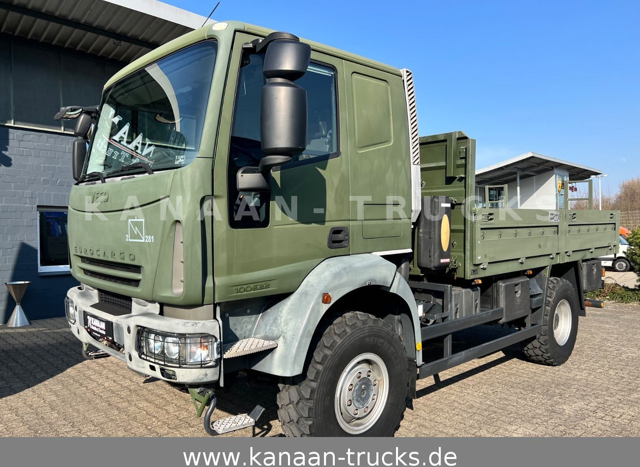 Iveco ML100E22WM-BW 4x4 Miltär Camper Exped 8.670Km - משאית צד נופל/ שטוחה: תמונה 3 Iveco ML100E22WM-BW 4x4 Miltär Camper Exped 8.670Km - משאית צד נופל/ שטוחה: תמונה 3