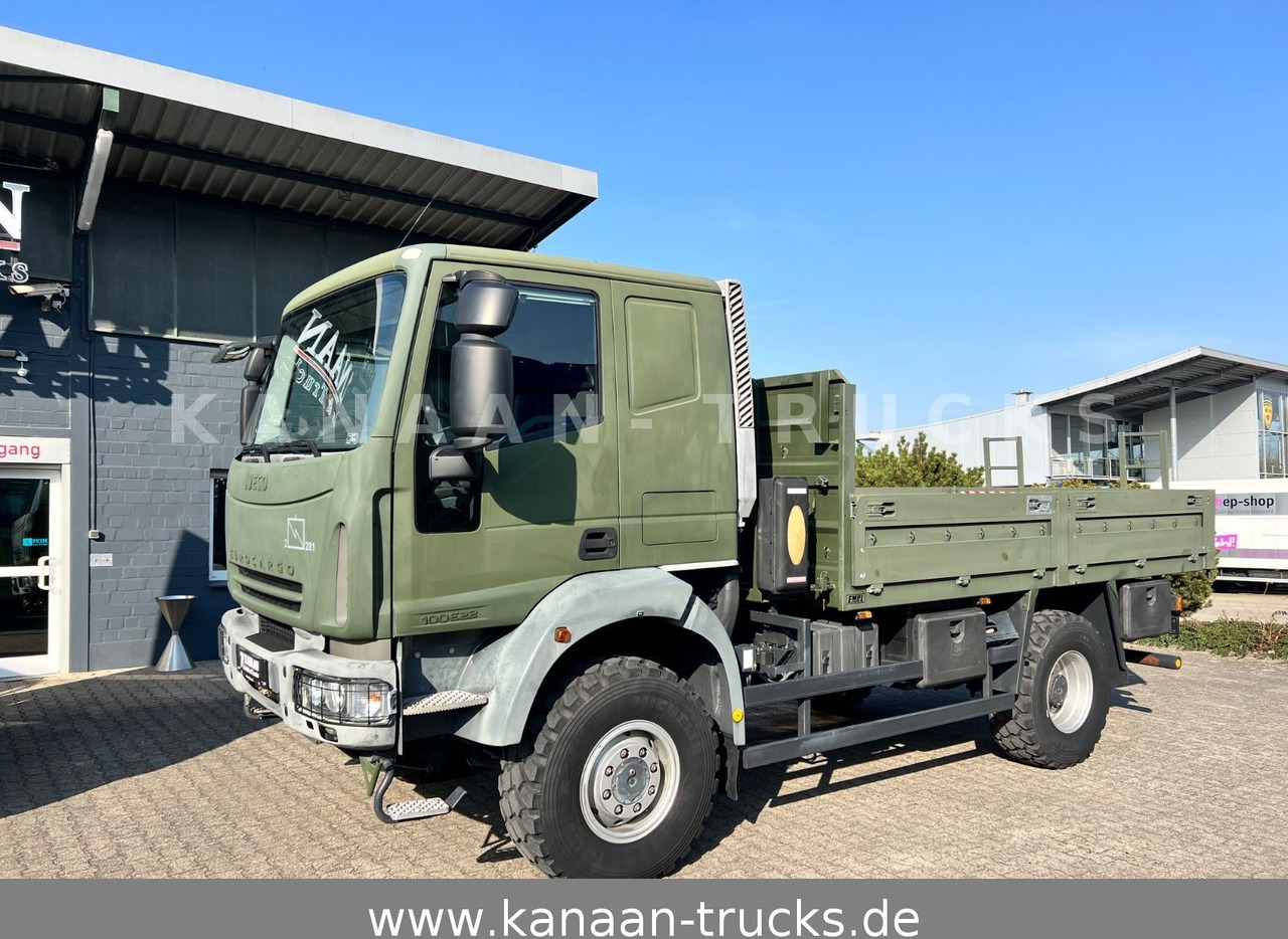 Iveco ML100E22WM-BW 4x4 Miltär Camper Exped 8.670Km - משאית צד נופל/ שטוחה: תמונה 2 Iveco ML100E22WM-BW 4x4 Miltär Camper Exped 8.670Km - משאית צד נופל/ שטוחה: תמונה 2