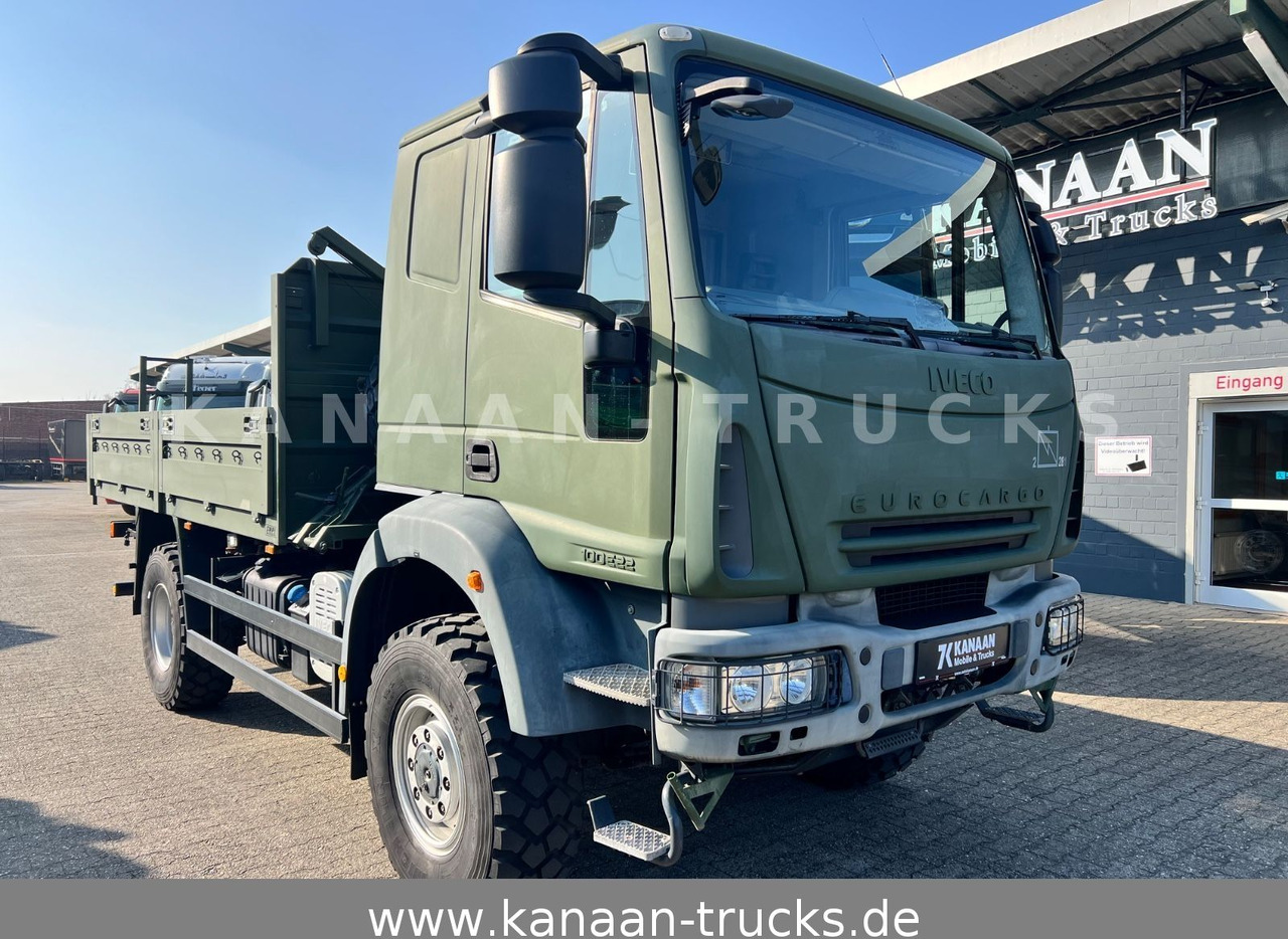 Iveco ML100E22WM-BW 4x4 Miltär Camper Exped 8.670Km - משאית צד נופל/ שטוחה: תמונה 1 Iveco ML100E22WM-BW 4x4 Miltär Camper Exped 8.670Km - משאית צד נופל/ שטוחה: תמונה 1