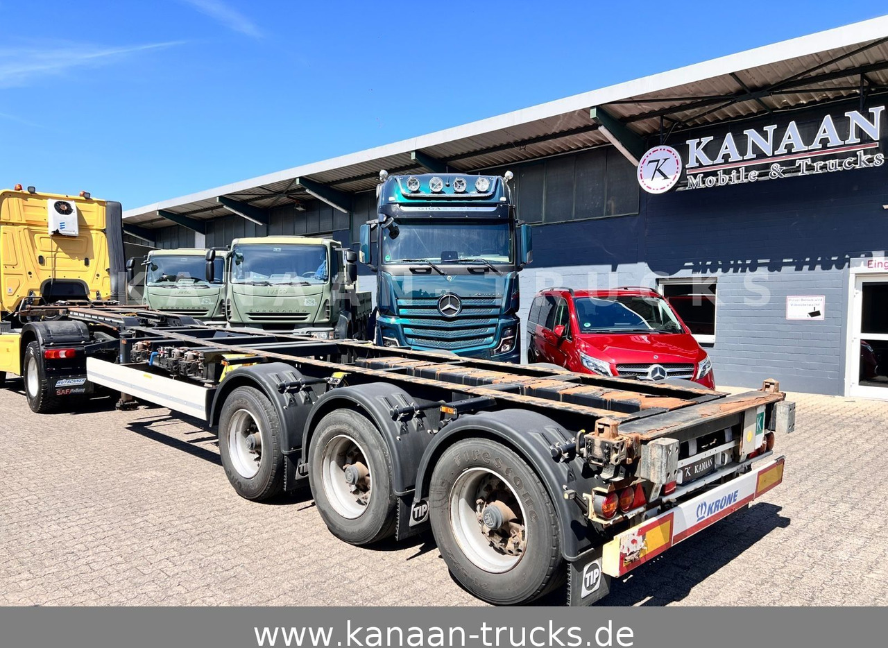 Krone Container Multi 2x20-30-40-45ft HighCube 10x stk - סמיטריילר מוביל מכולות/ החלפת גוף: תמונה 2 Krone Container Multi 2x20-30-40-45ft HighCube 10x stk - סמיטריילר מוביל מכולות/ החלפת גוף: תמונה 2