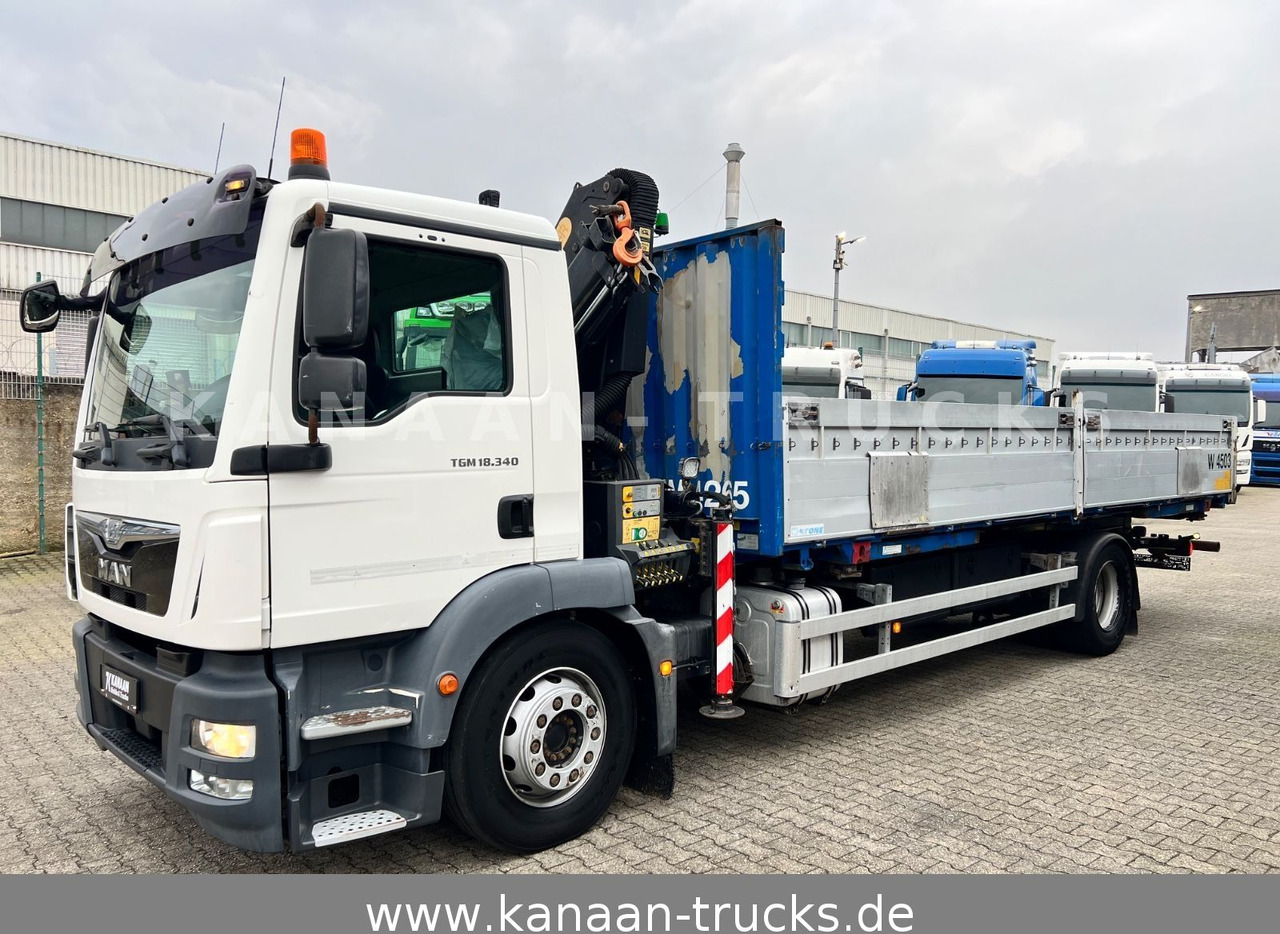 MAN TGM 18.340 LL BDF PK9002 Pritsche EURO6 - משאית מנוף: תמונה 3 MAN TGM 18.340 LL BDF PK9002 Pritsche EURO6 - משאית מנוף: תמונה 3