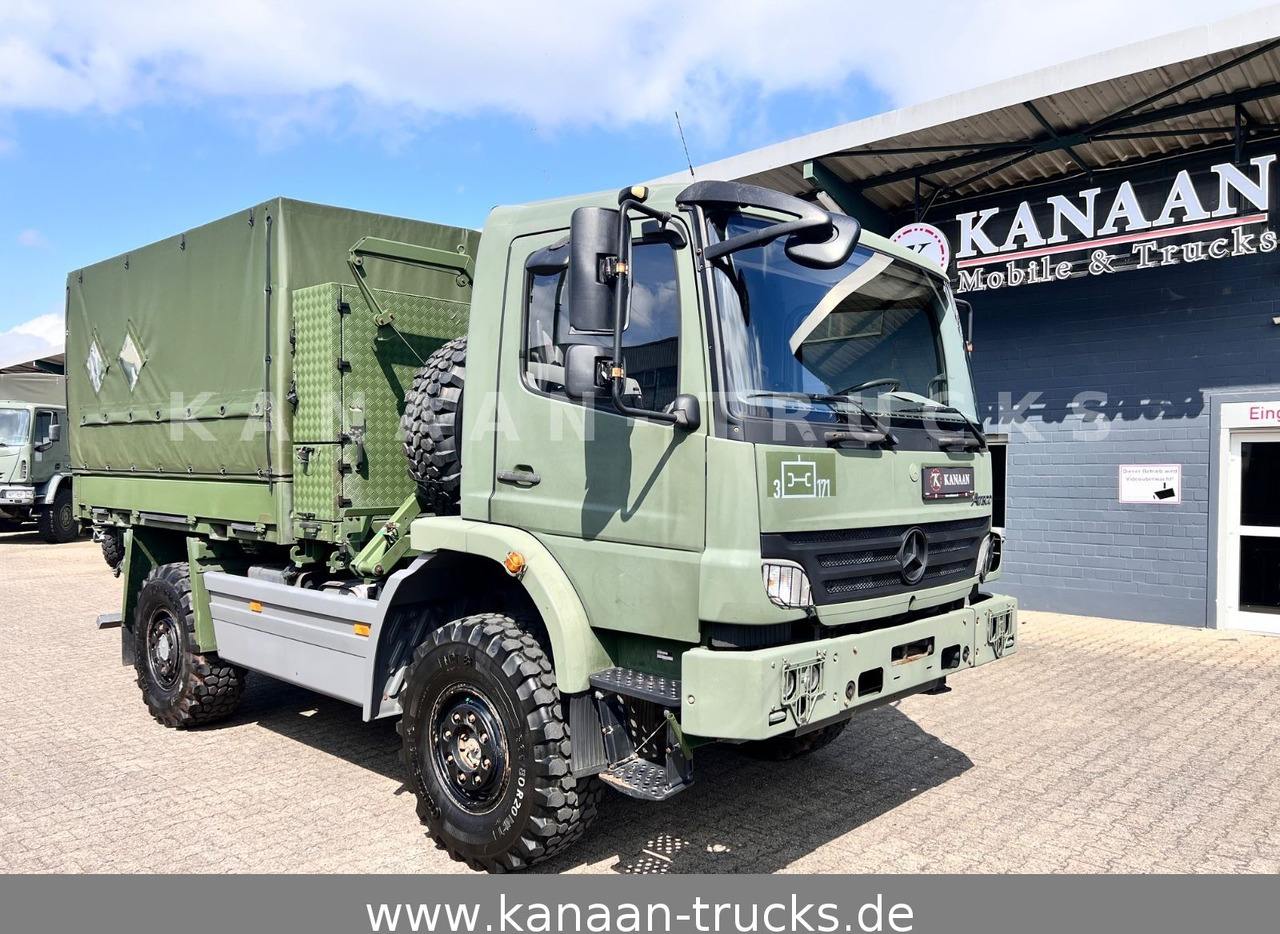 Mercedes-Benz 1018 Atego 4x4 Allrad Miltär Camper Expedition - מוביל מכולות/ משאית החלפת גוף: תמונה 1 Mercedes-Benz 1018 Atego 4x4 Allrad Miltär Camper Expedition - מוביל מכולות/ משאית החלפת גוף: תמונה 1