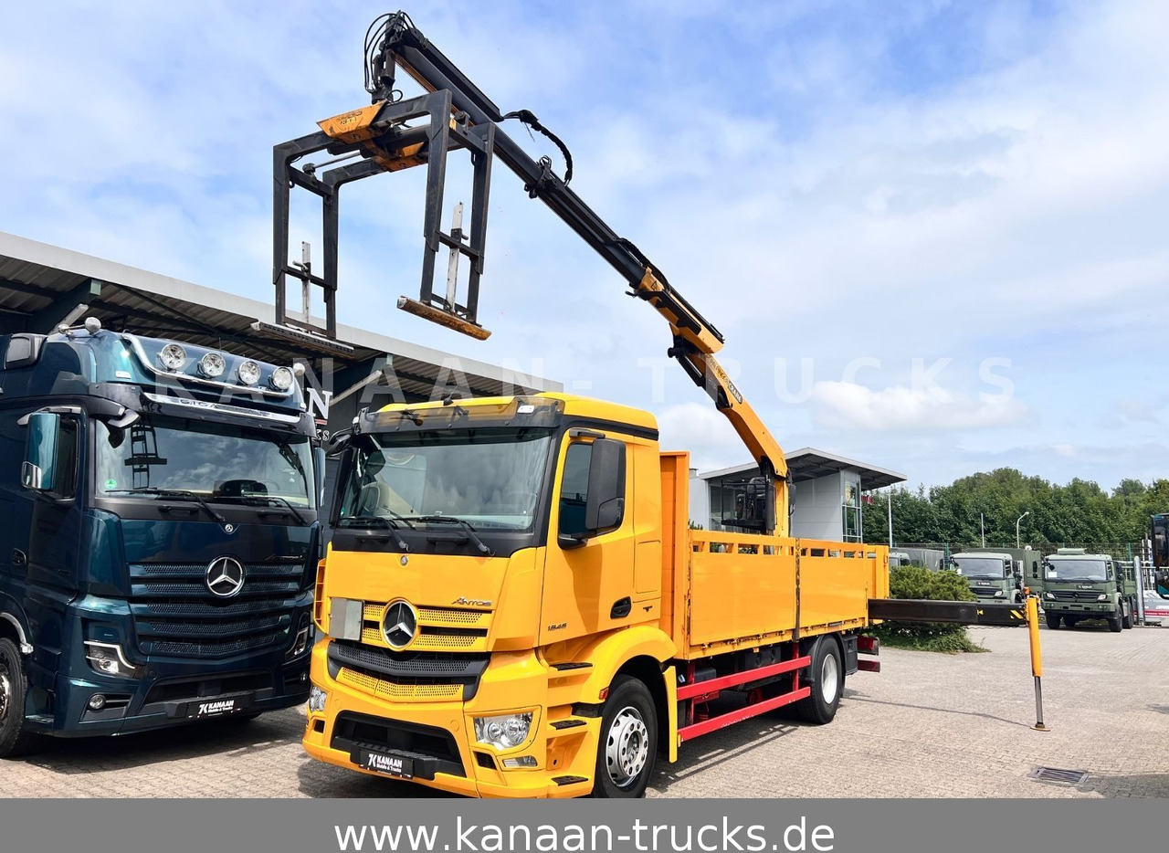Mercedes-Benz 1845 Antos 4x2 Baustoffkran Palfinger 21001L - משאית מנוף: תמונה 3 Mercedes-Benz 1845 Antos 4x2 Baustoffkran Palfinger 21001L - משאית מנוף: תמונה 3