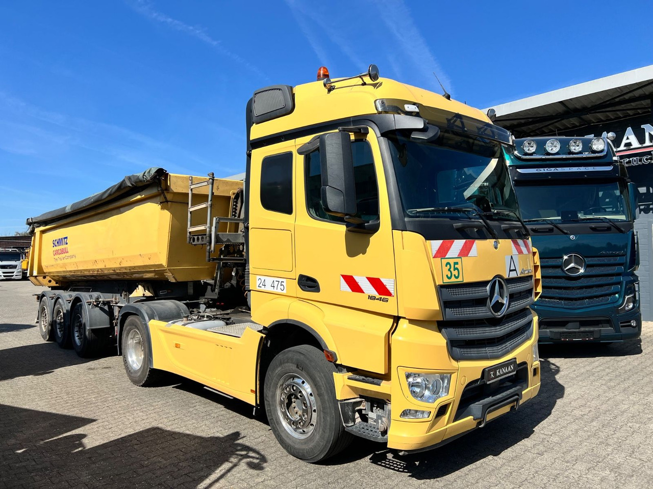 Mercedes-Benz 1846 LS Actros L StreamSpace Hydraulik - יחידת טרקטור: תמונה 1 Mercedes-Benz 1846 LS Actros L StreamSpace Hydraulik - יחידת טרקטור: תמונה 1