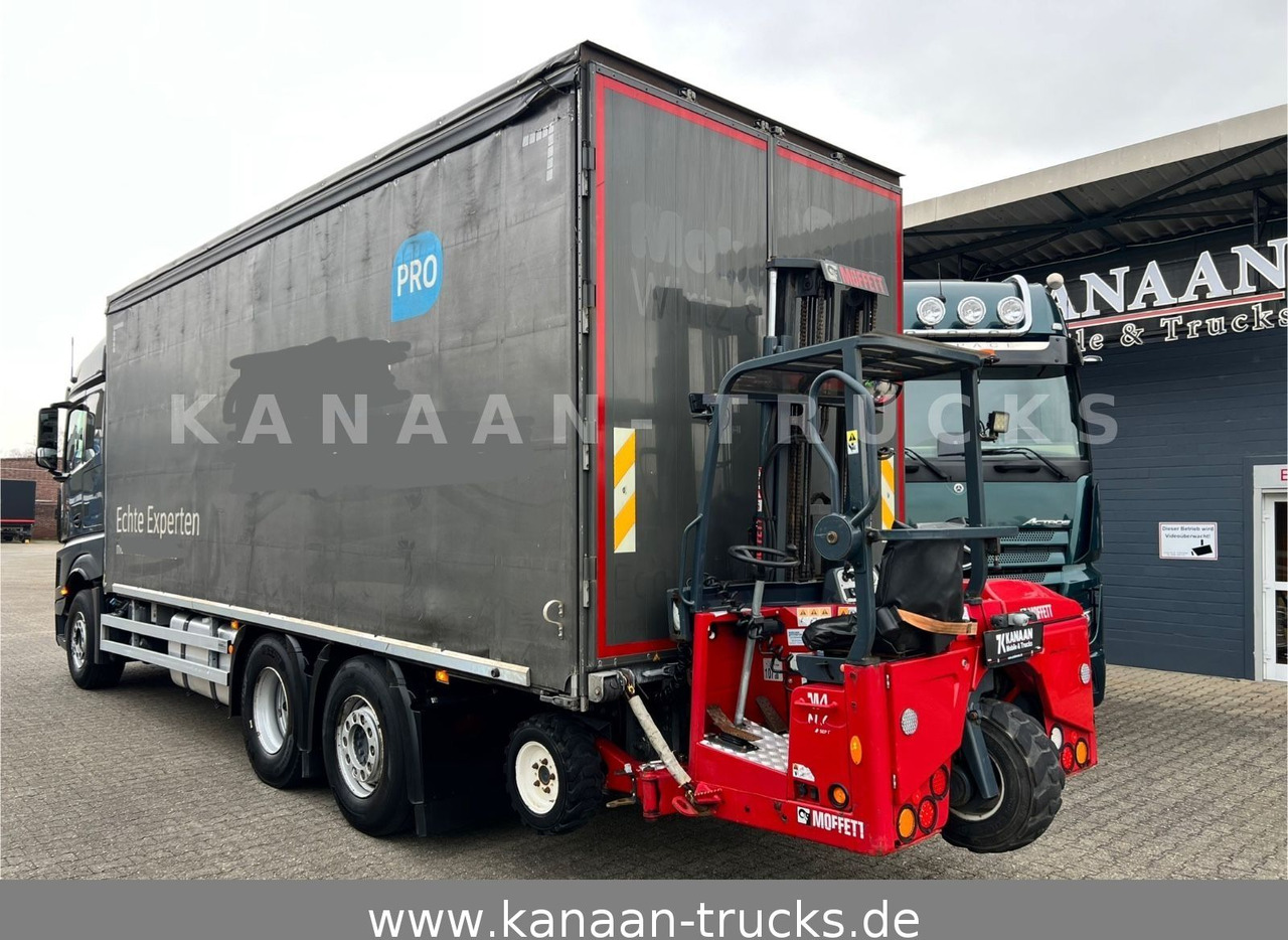 Mercedes-Benz 2548 Actros 6x2 Pritsche Moffet Mitnahme stapler - משאית מנוף: תמונה 4 Mercedes-Benz 2548 Actros 6x2 Pritsche Moffet Mitnahme stapler - משאית מנוף: תמונה 4