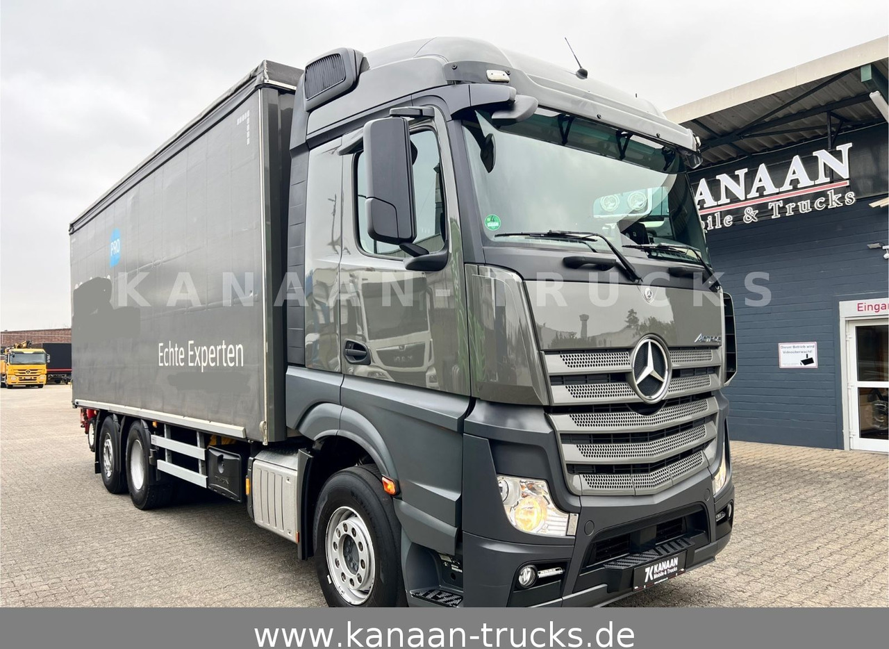 Mercedes-Benz 2548 Actros 6x2 Pritsche Moffet Mitnahme stapler - משאית מנוף: תמונה 1 Mercedes-Benz 2548 Actros 6x2 Pritsche Moffet Mitnahme stapler - משאית מנוף: תמונה 1