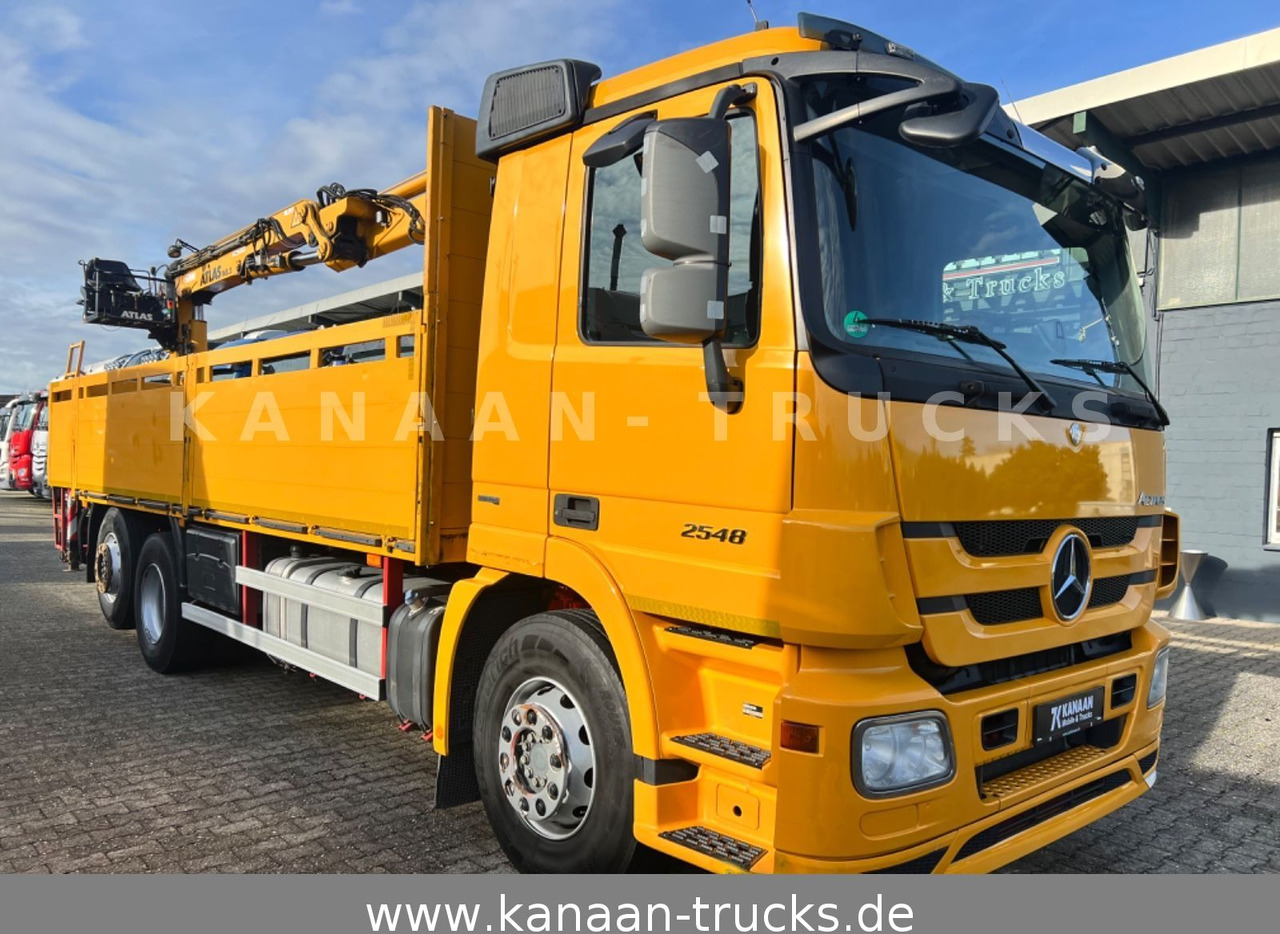 Mercedes-Benz Actros L 2548 6x2 Retarder ATLAS AK165.2VB - משאית מנוף: תמונה 2 Mercedes-Benz Actros L 2548 6x2 Retarder ATLAS AK165.2VB - משאית מנוף: תמונה 2