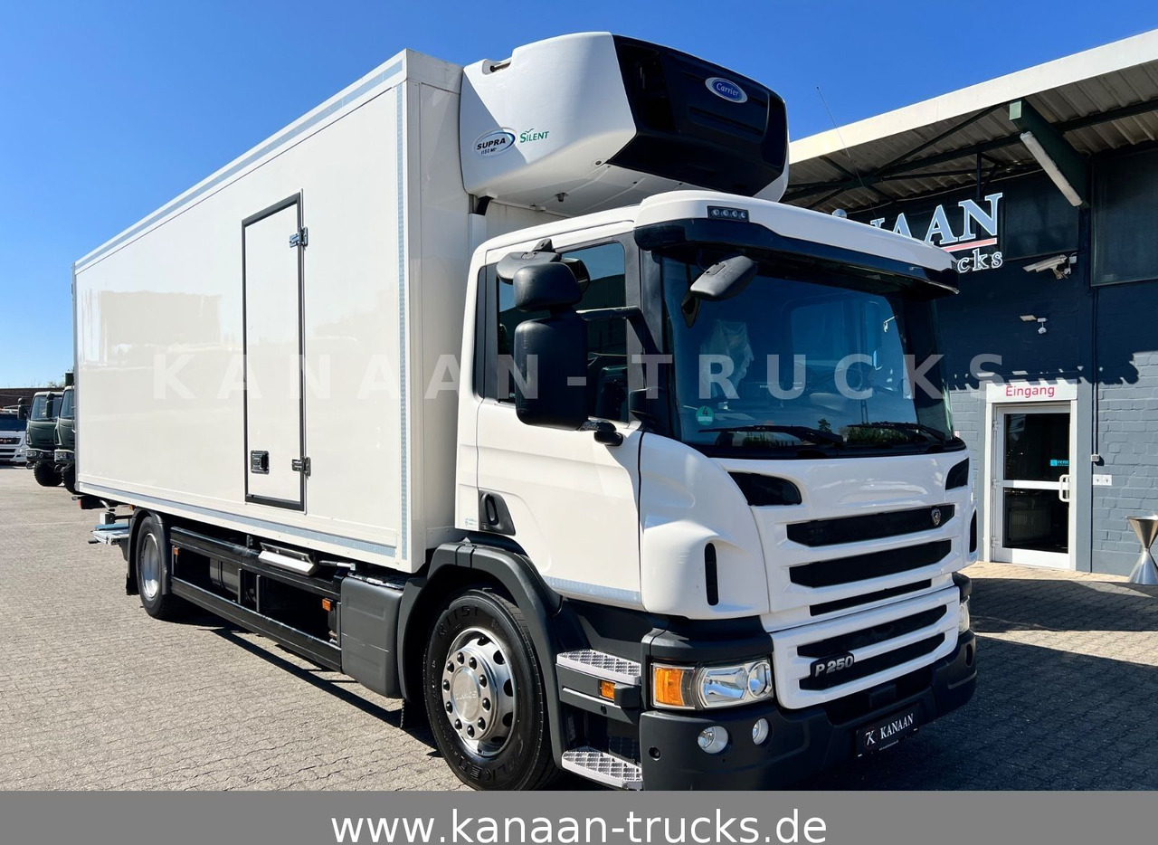 Scania P250 Kühlkoffer Carrier Supra1150 Silent LBW E6 - משאית קירור: תמונה 1 Scania P250 Kühlkoffer Carrier Supra1150 Silent LBW E6 - משאית קירור: תמונה 1