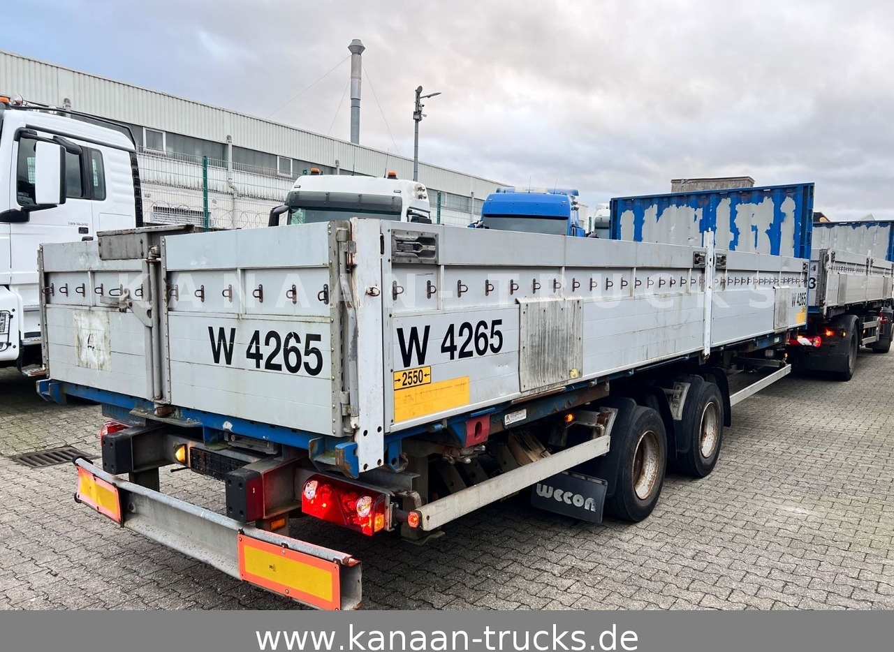 Wecon AWZ 218 LZ Tandem BDF Pritsche - קרון נגרר מוביל מכולות/ החלפת גוף: תמונה 3 Wecon AWZ 218 LZ Tandem BDF Pritsche - קרון נגרר מוביל מכולות/ החלפת גוף: תמונה 3