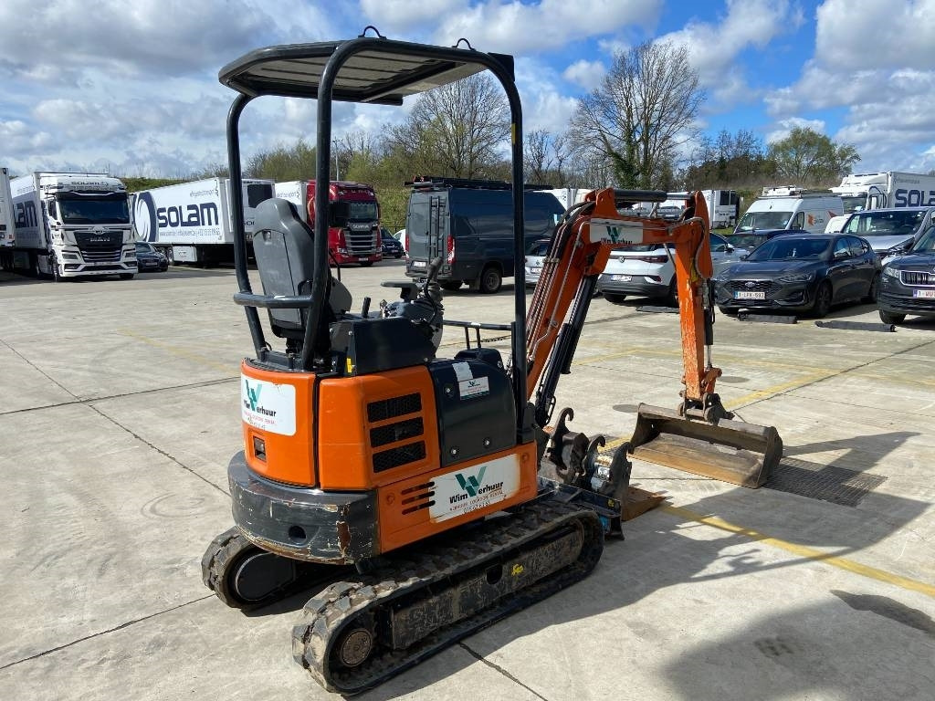 Hitachi ZX 19 U-6 - מיני מחפר: תמונה 4 Hitachi ZX 19 U-6 - מיני מחפר: תמונה 4