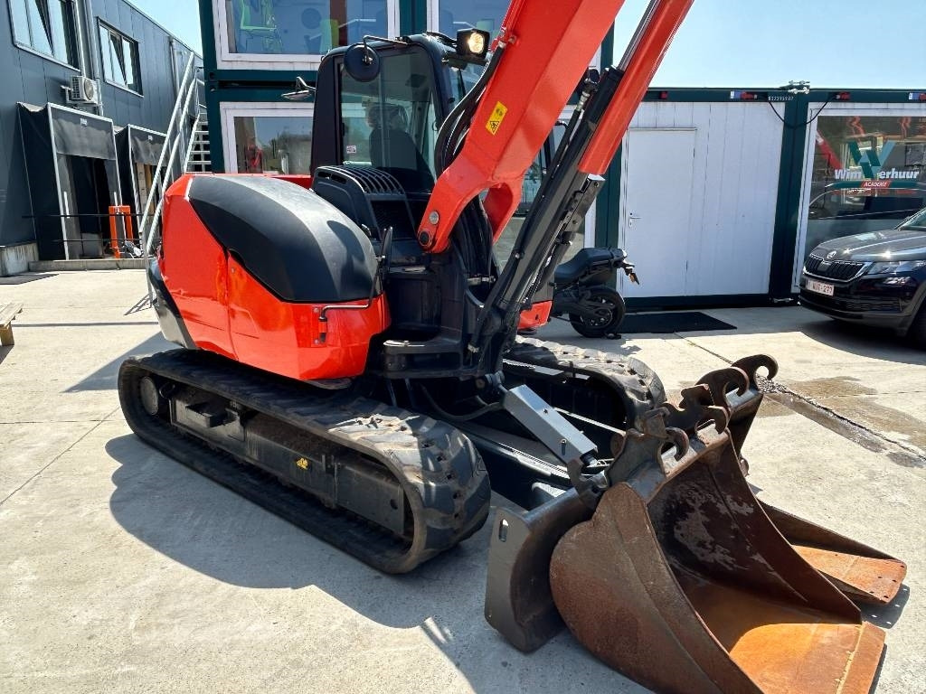 Kubota KX 080-4 - מיני מחפר: תמונה 5 Kubota KX 080-4 - מיני מחפר: תמונה 5
