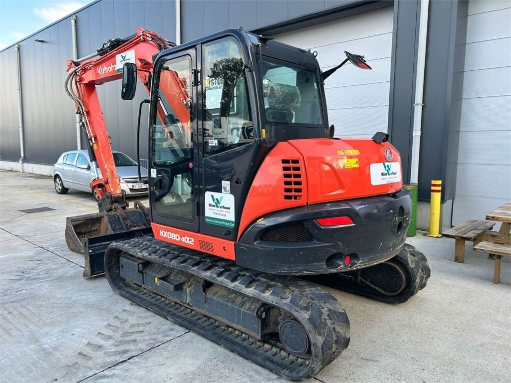 Kubota KX080-4 (7262) - מיני מחפר: תמונה 2 Kubota KX080-4 (7262) - מיני מחפר: תמונה 2