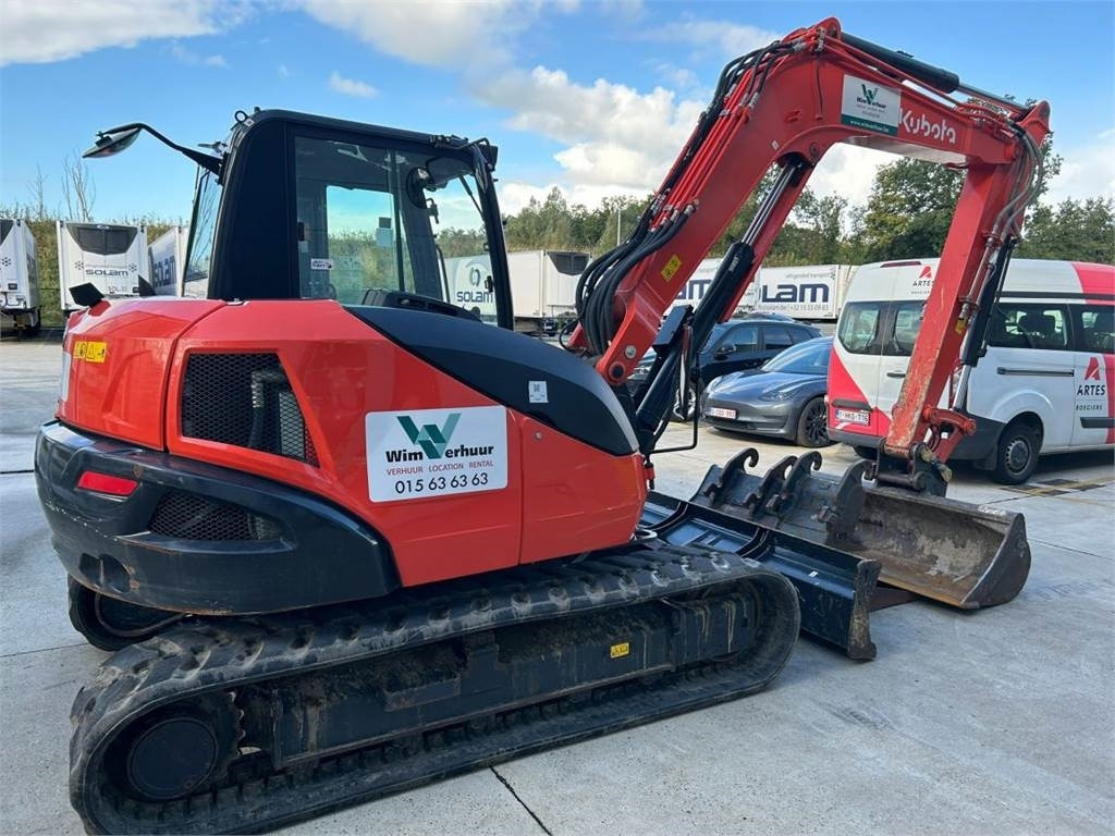 Kubota KX080-4 (7262) - מיני מחפר: תמונה 3 Kubota KX080-4 (7262) - מיני מחפר: תמונה 3