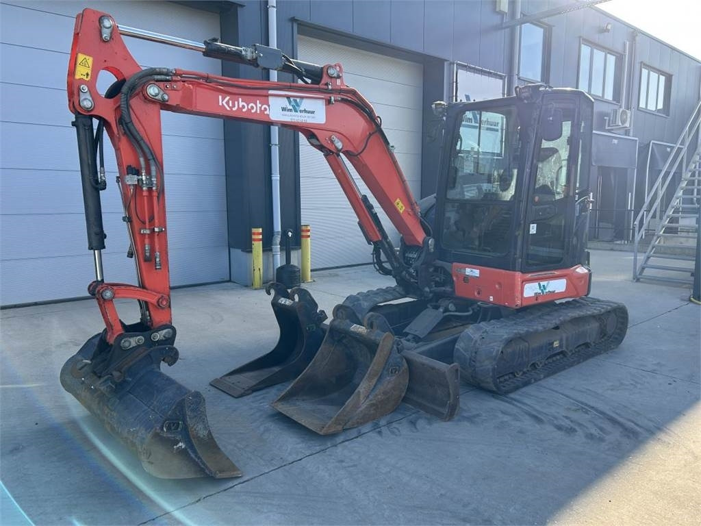 Kubota U50-5 (5016) - מיני מחפר: תמונה 3 Kubota U50-5 (5016) - מיני מחפר: תמונה 3