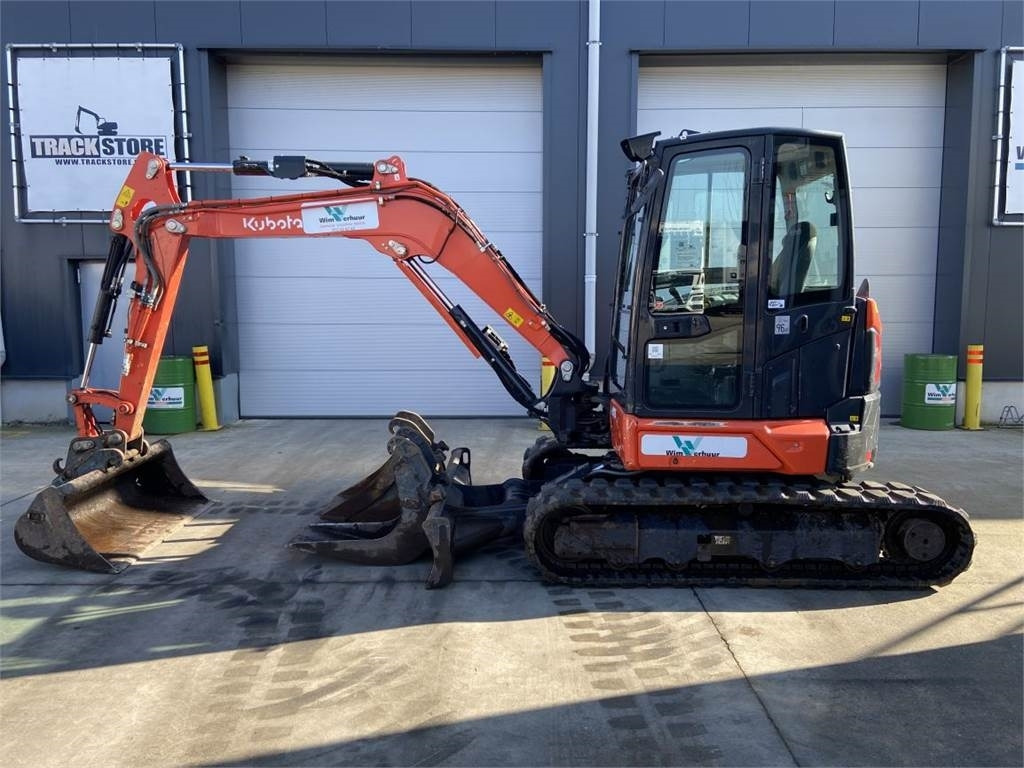 Kubota U50-5 (5020) - מיני מחפר: תמונה 1 Kubota U50-5 (5020) - מיני מחפר: תמונה 1