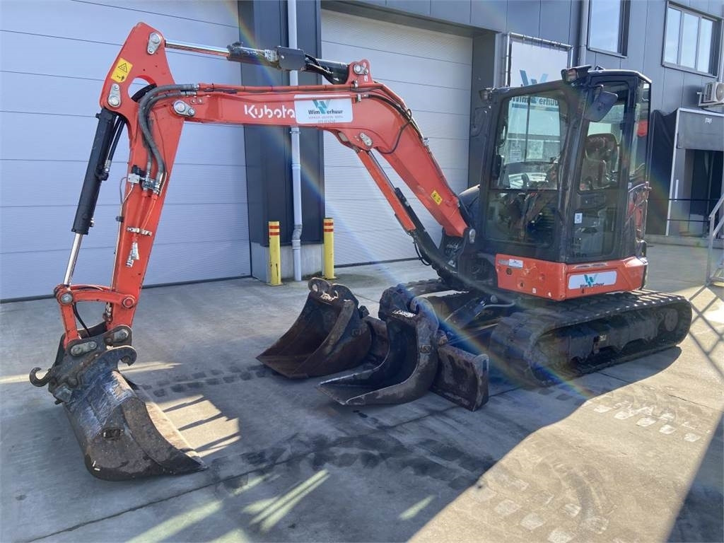 Kubota U50-5 (5020) - מיני מחפר: תמונה 3 Kubota U50-5 (5020) - מיני מחפר: תמונה 3