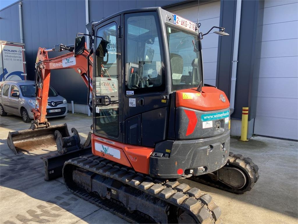 Kubota U50-5 (5020) - מיני מחפר: תמונה 2 Kubota U50-5 (5020) - מיני מחפר: תמונה 2