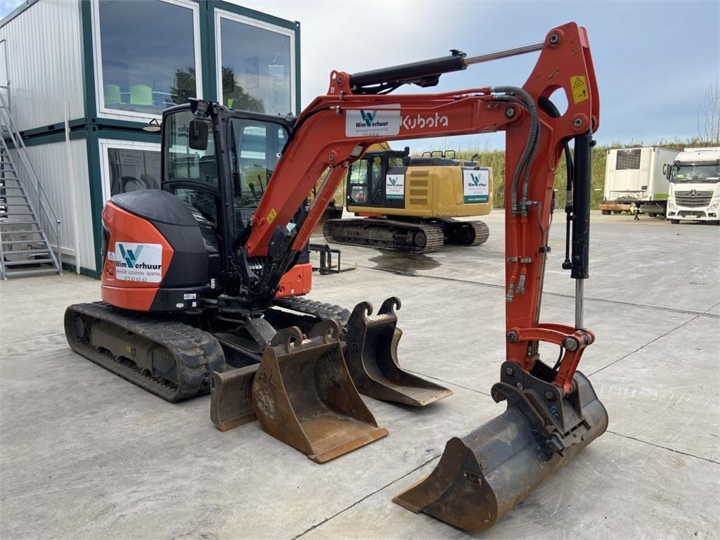 Kubota U50-5 (5022) - מיני מחפר: תמונה 3 Kubota U50-5 (5022) - מיני מחפר: תמונה 3