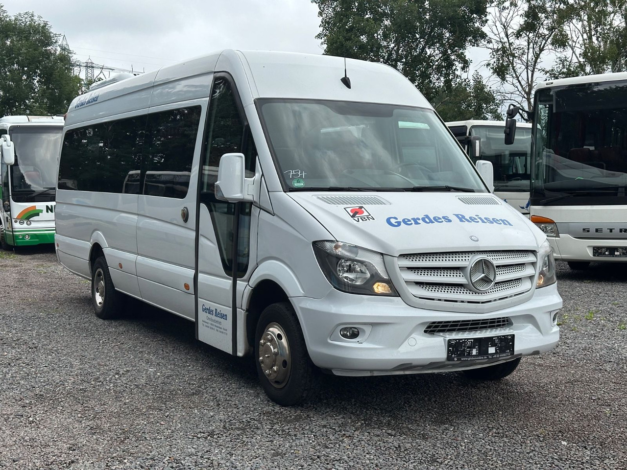 Mercedes-Benz Sprinter 516 CDi (24 Sitze*DE*AC*Reise) - מיניבוס, כלי רכב מסחרי לנוסעים: תמונה 1 Mercedes-Benz Sprinter 516 CDi (24 Sitze*DE*AC*Reise) - מיניבוס, כלי רכב מסחרי לנוסעים: תמונה 1